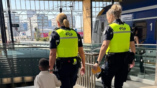 Jongetje (3) reist alleen per trein van Rotterdam naar Eindhoven