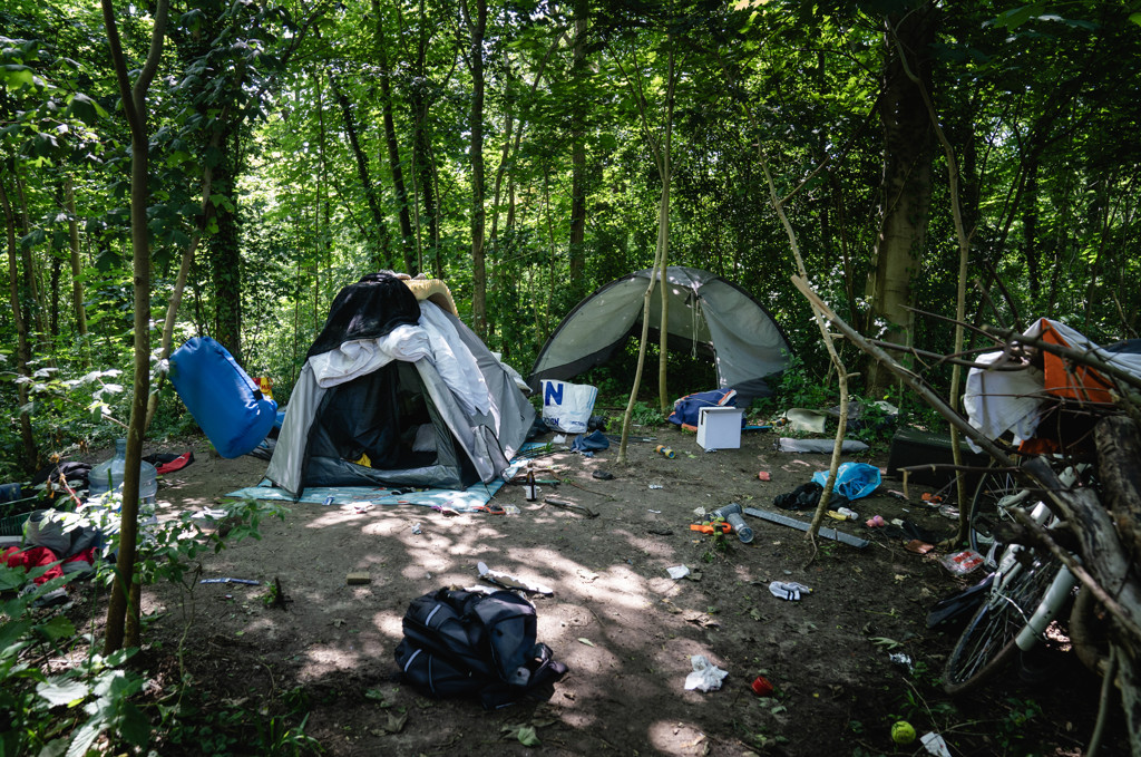 Aantal meldingen van tentenkampen in Nederland groeit explosief