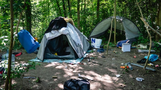 Aantal meldingen van tentenkampen in Nederland groeit explosief