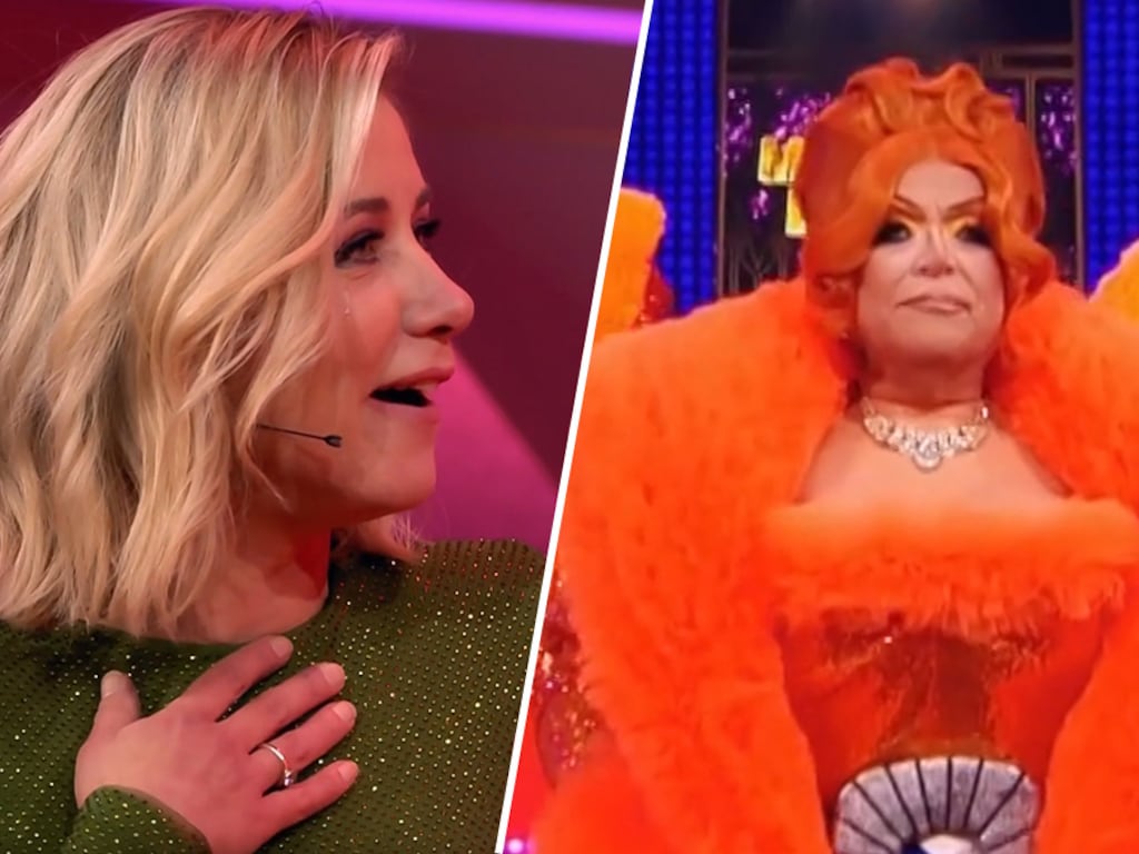 Carrie ten Napel staat oog in oog met bekende in Make Up Your Mind