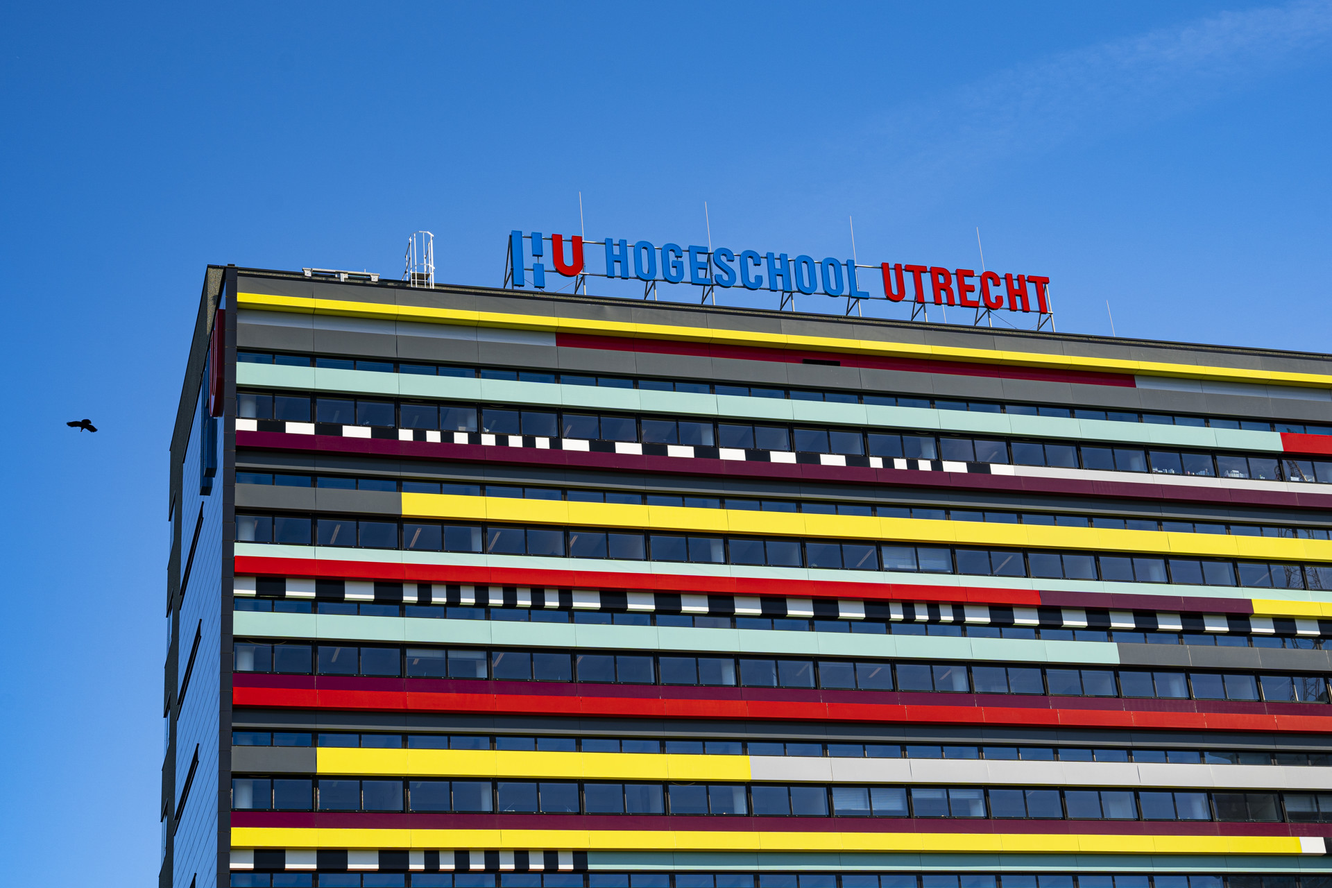 Deel Hogeschool Utrecht dicht door waterschade, studenten krijgen online les