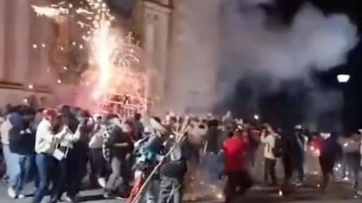 Vuurwerkexplosie in kerk Mexico: minstens 10 doden en 64 gewonden