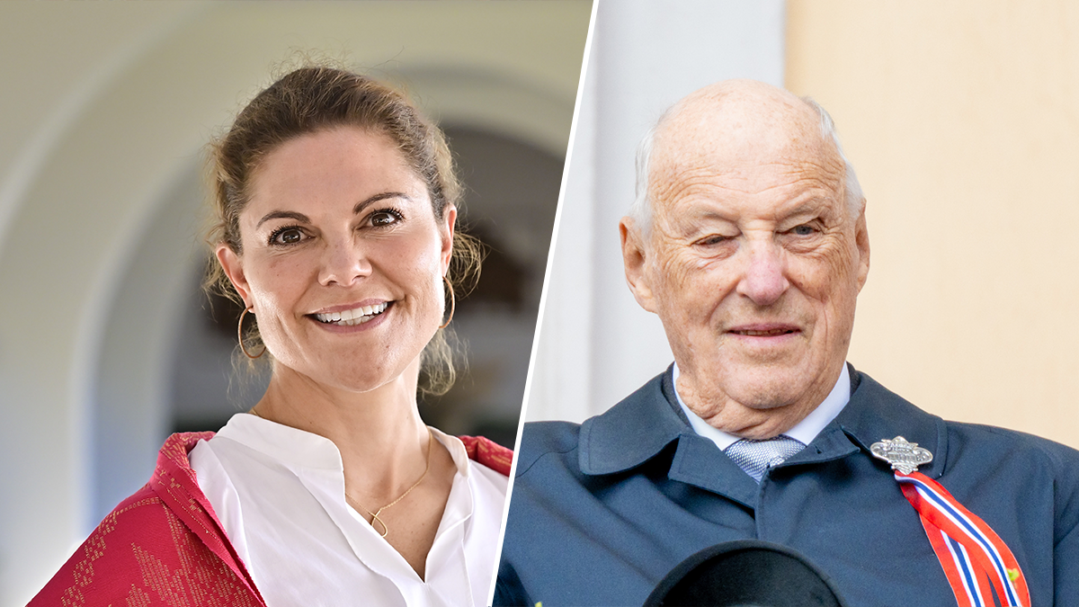 Prinses Victoria mist mogelijk uitvaart koning Harald na vulkaanuitbarsting