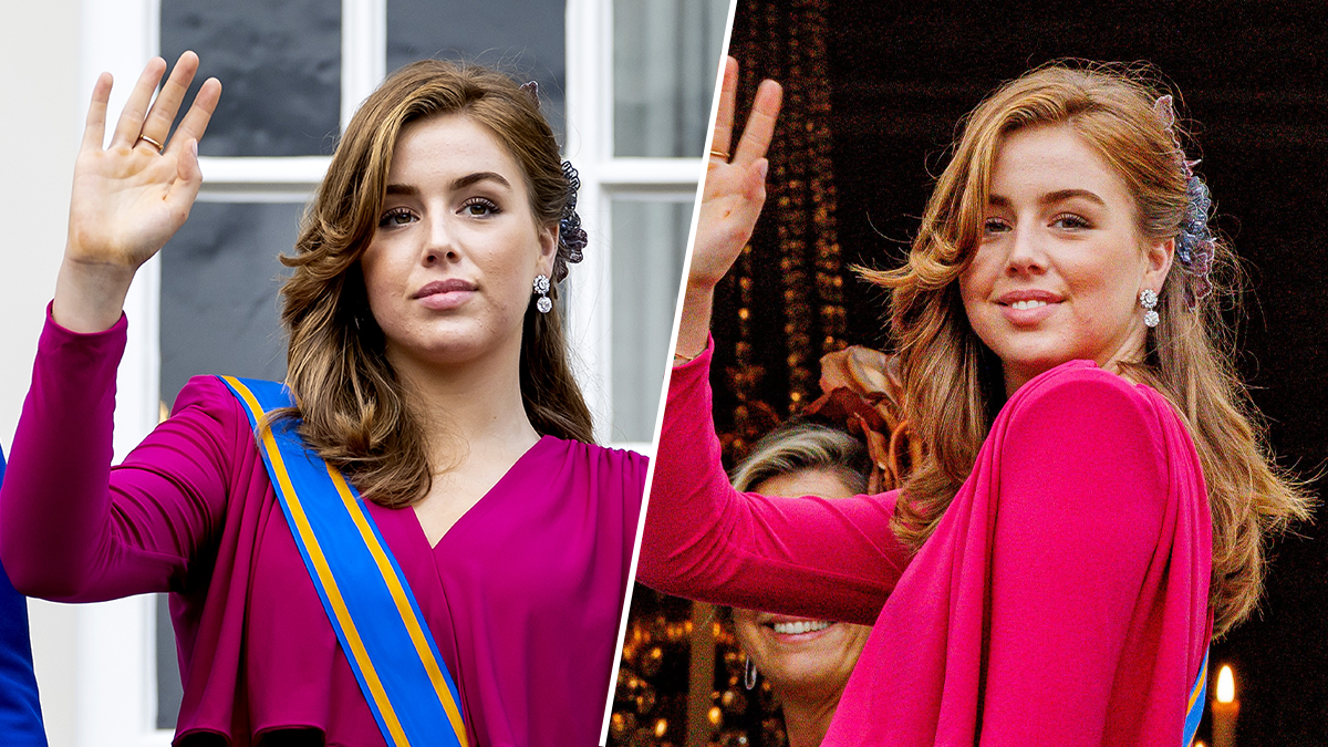 Prinses Alexia tijdens Prinsjesdag in 2023