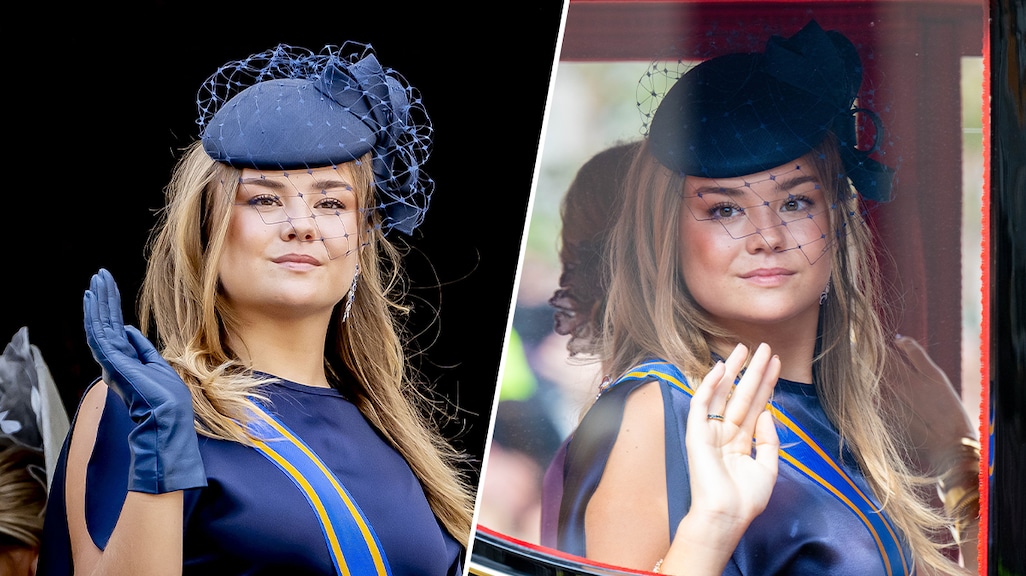 Prinses Ariane tijdens Prinsjesdag in 2025