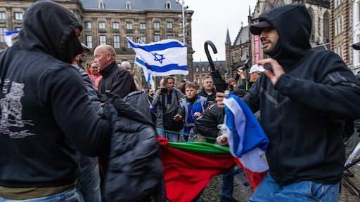 Tientallen aanhoudingen bij Israël-manifestatie op Dam