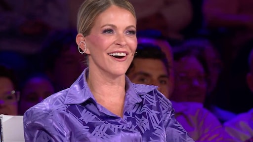 Karen Damen verrast door oude K3-collega's in Got Talent