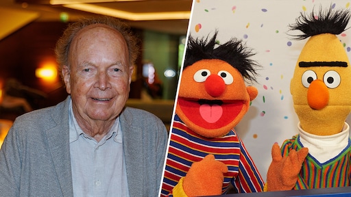 Paul Haenen stopt na 50 jaar met rol van Bert uit Sesamstraat