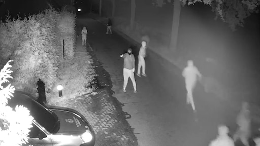 Nieuwe beelden schietpartij Overasselt: man schiet in de lucht, richting camera