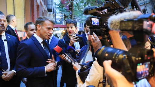 Macron had 'goed gesprek' met Trump over Oekraïne: 'Hij was meegaand'