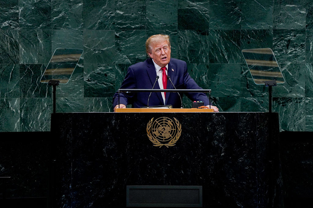 Trump dreigt in VN-toespraak Iran te 'vernietigen' 