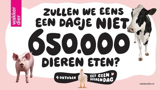 NS moet van rechter toch geweigerde Wakker Dier-vleesposters tonen