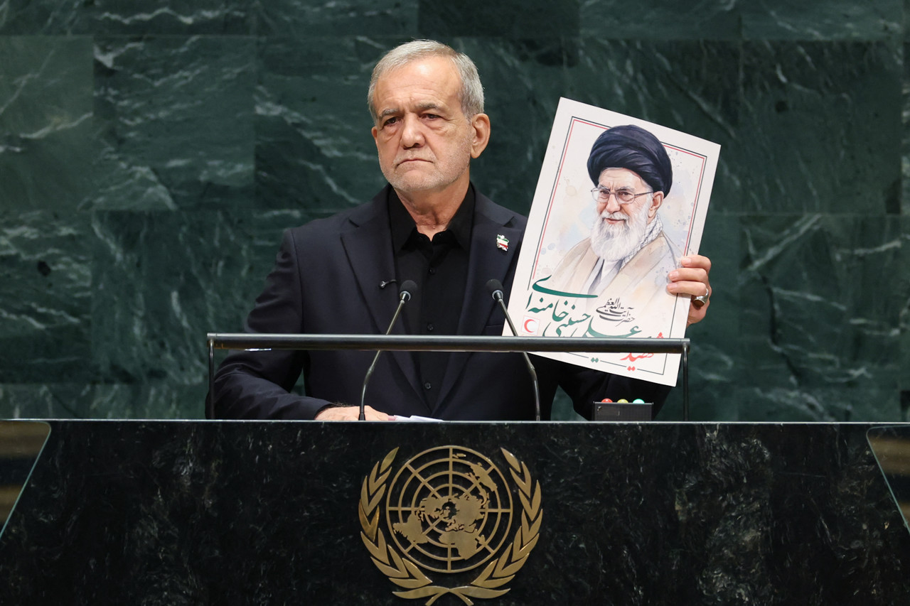 Iran reageert bij VN op dreigende toespraak Trump: 'Volk zal niet buigen'