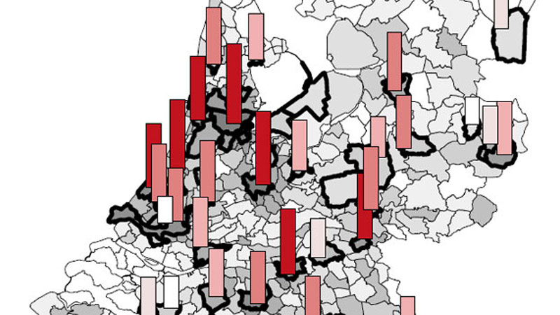 Nieuwe cultuurkaart van Nederlandse steden