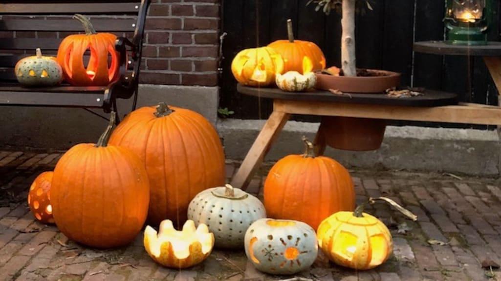 DIY: Zo versier je makkelijk pompoenen voor Halloween