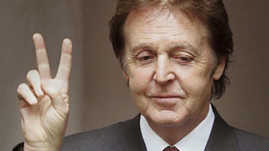 Paul McCartney staat in Goffertpark in 2020