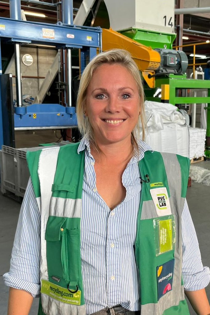 Kimm Besselsen startte bij Vinylrecycle een campagne om opblaasitems apart te recyclen