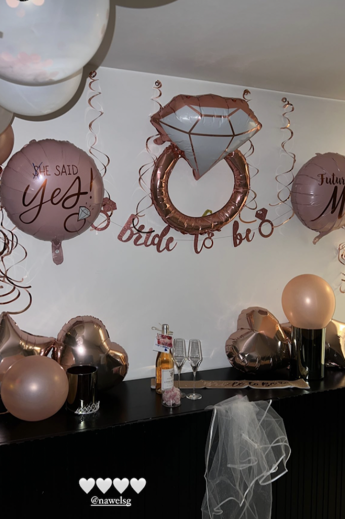 Surprise party Nouchine