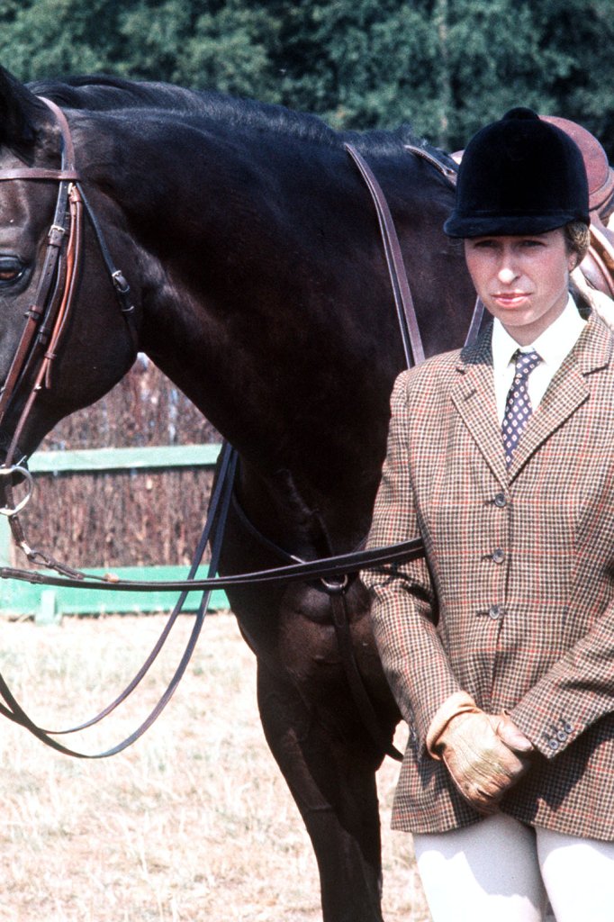 Prinses Anne bij de Olympische Spelen in 1976