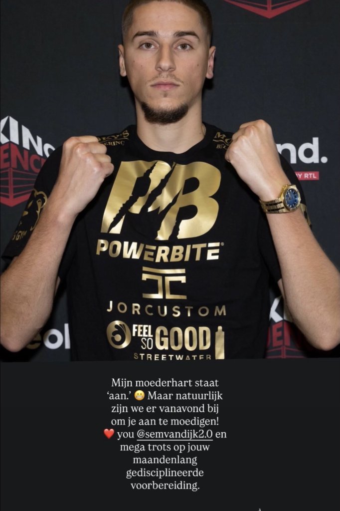 Instagram Story Wendy van Dijk