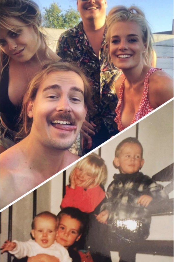 Sylvana Ijsselmuiden met haar broers en zus