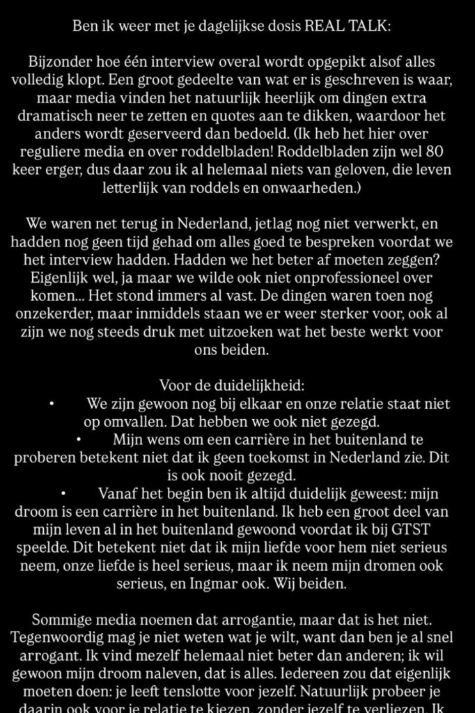 Cheyenne Löhnen op Instagram