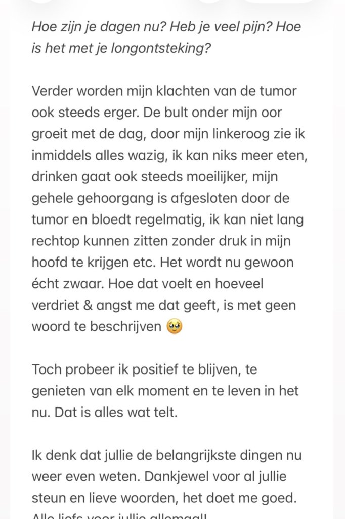 Instagram Story Jade Kops