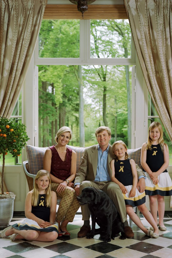 Het koninklijke gezin in 2013